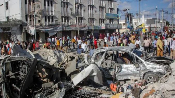 10 Persons Die In Mogadishu Suicide Bombing