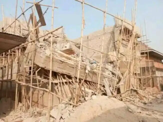 Story Building Collapses In Umuahia