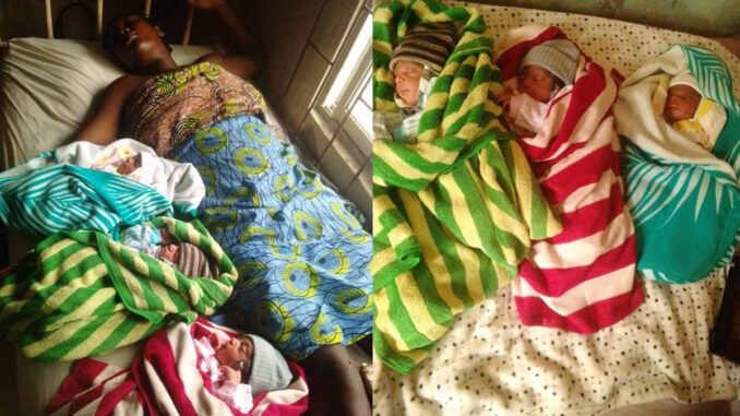 Shock As Bricklayer Runs Away As Wife Gives Birth To Triplets