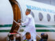 Kashim Shettima In UK to bring the remains of former president Muhammad Buhari