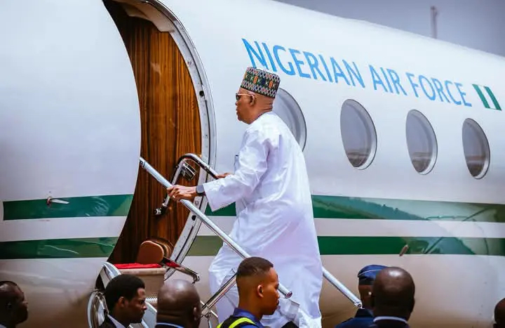 VP Shettima Arrives UK to Repatriate Buhari’s Remains for Burial