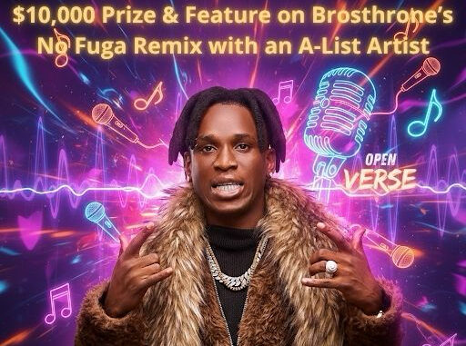 Brosthrone announces #NoFugaChallenge with $10,000 prize and A-list feature