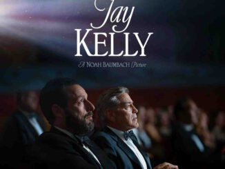 Poster of Jay Kelly 2025 film starring George Clooney and Adam Sandler