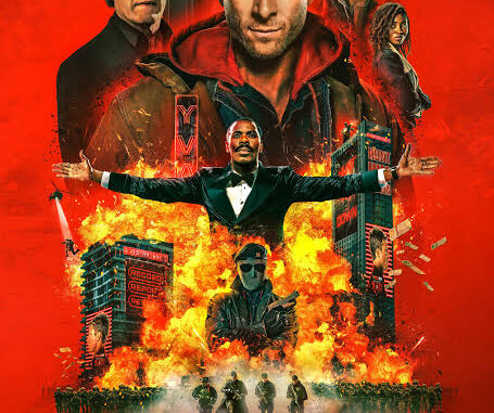 The Running Man 2025 dystopian Hollywood action movie